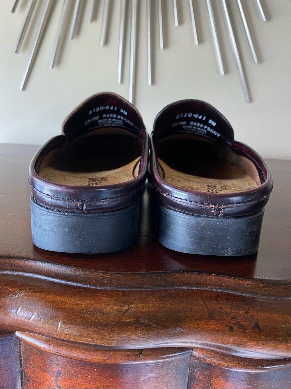 Weejuns Bass Penny Loafer Mules - Picture 9 of 10